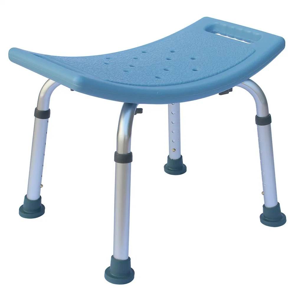 1.35MM Simple White Bath Chair - Lightweight and Durable