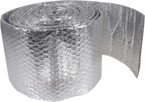 1Roll Feet Bubble Insulation Foil Double Reflective for Wall Insulation Attic and Efficiency