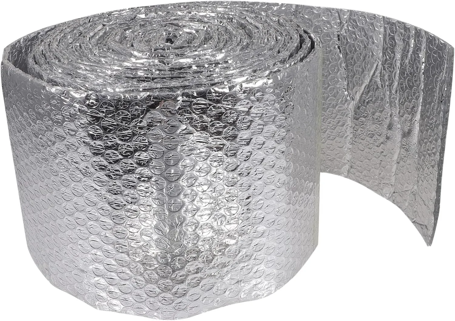 1Roll Feet Bubble Insulation Foil Double Reflective for Wall Insulation Attic and Efficiency