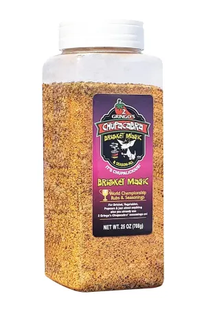 2 Gringos Chupacabra Brisket Magic Seasoning, 25 Ounces