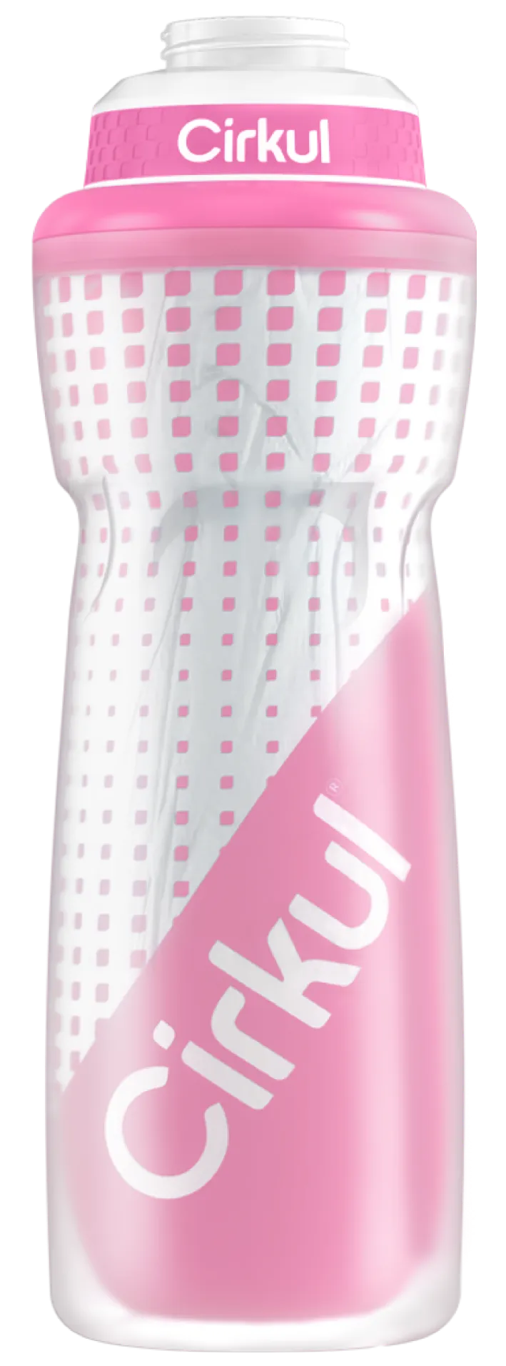 22oz. - 32oz. Insulated Squeeze Plastic Bottle & Sport Lid