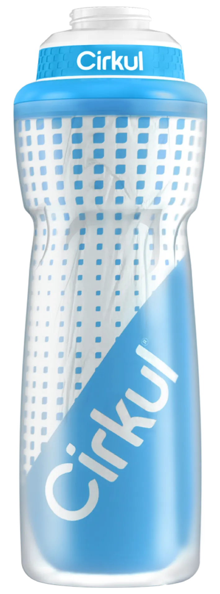 22oz. - 32oz. Insulated Squeeze Plastic Bottle & Sport Lid