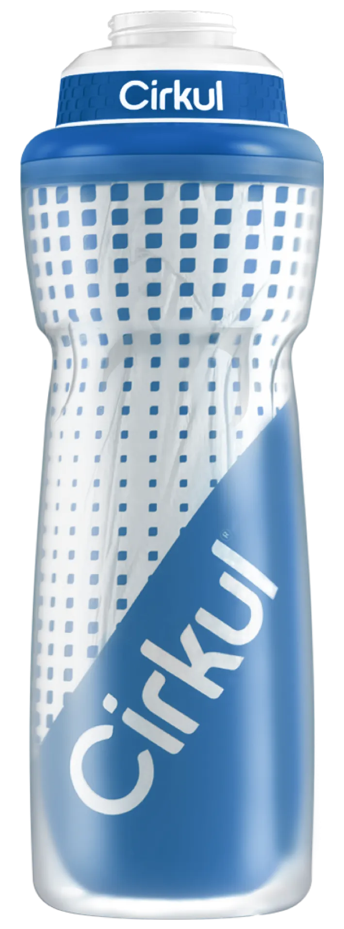 22oz. - 32oz. Insulated Squeeze Plastic Bottle & Sport Lid