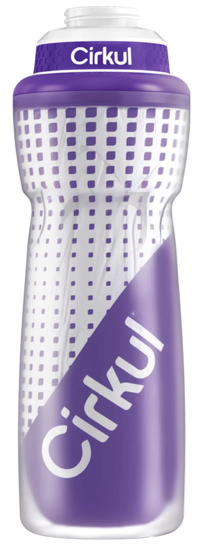 22oz. - 32oz. Insulated Squeeze Plastic Bottle & Sport Lid