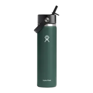 24 oz Wide Mouth with Flex Straw Cap