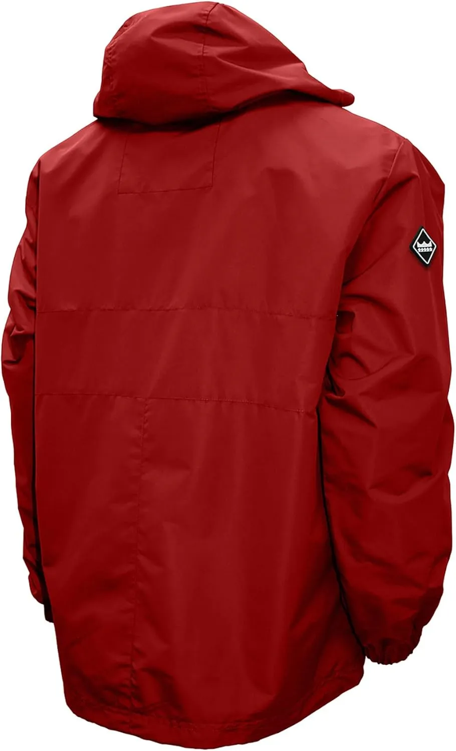 2Bhip NCAA Alabama Crimson Tide Adult Red Half Zip Waterproof Windbreaker Hoodie Pullover With Pocket Jackets