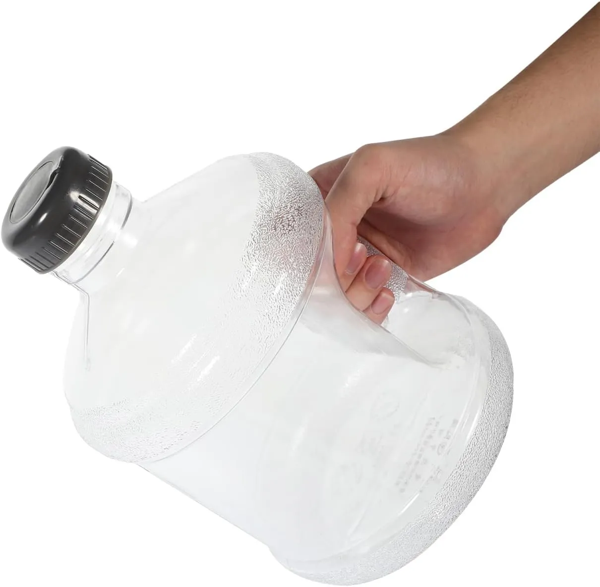 3 Liter Water Jug - Portable Water Bottle with Lid, 1 Gallon Reusable Large Water Container with Handle, for Water Dispenser Outdoor Sports