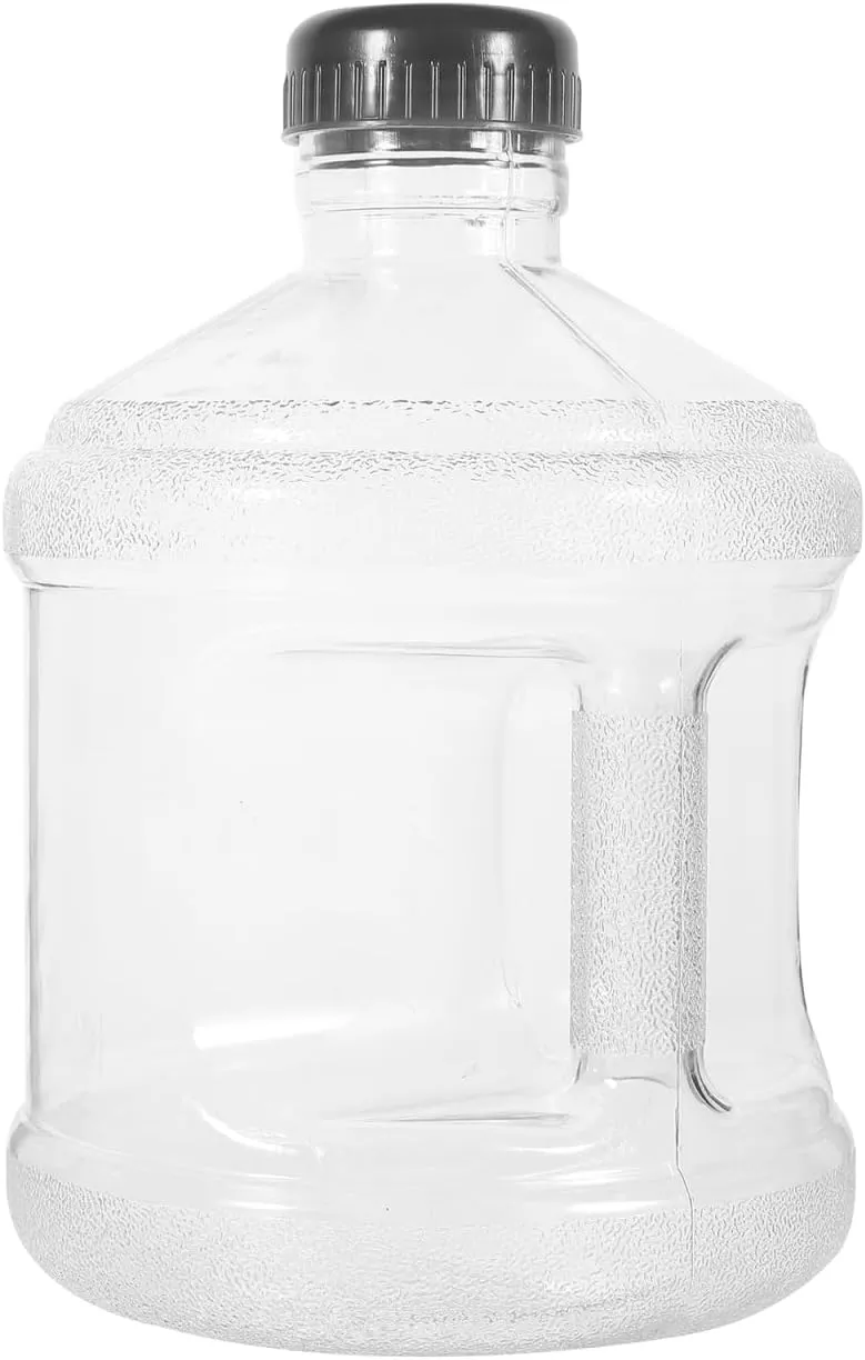 3 Liter Water Jug - Portable Water Bottle with Lid, 1 Gallon Reusable Large Water Container with Handle, for Water Dispenser Outdoor Sports