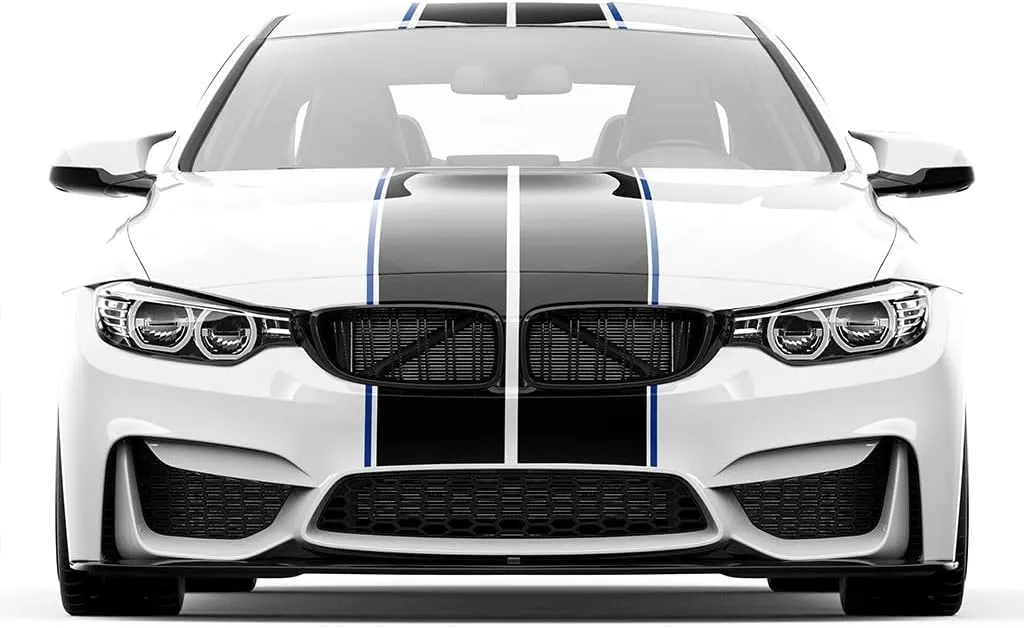 3M 50 Sapphire Blue Gloss Vinyl Pinstriping Tape - Vinyl Striping Lines Stickers, Striping (1in x 150ft Roll)
