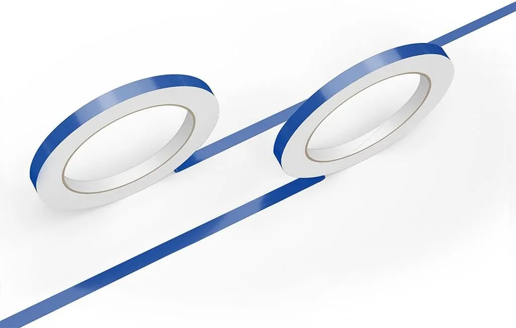 3M 50 Sapphire Blue Gloss Vinyl Pinstriping Tape - Vinyl Striping Lines Stickers, Striping (1in x 150ft Roll)