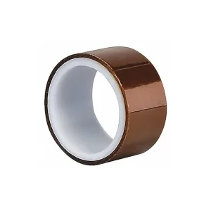 3M 5413 Amber Polyimide Film Tape, 1in width x 5yd length (1 roll)