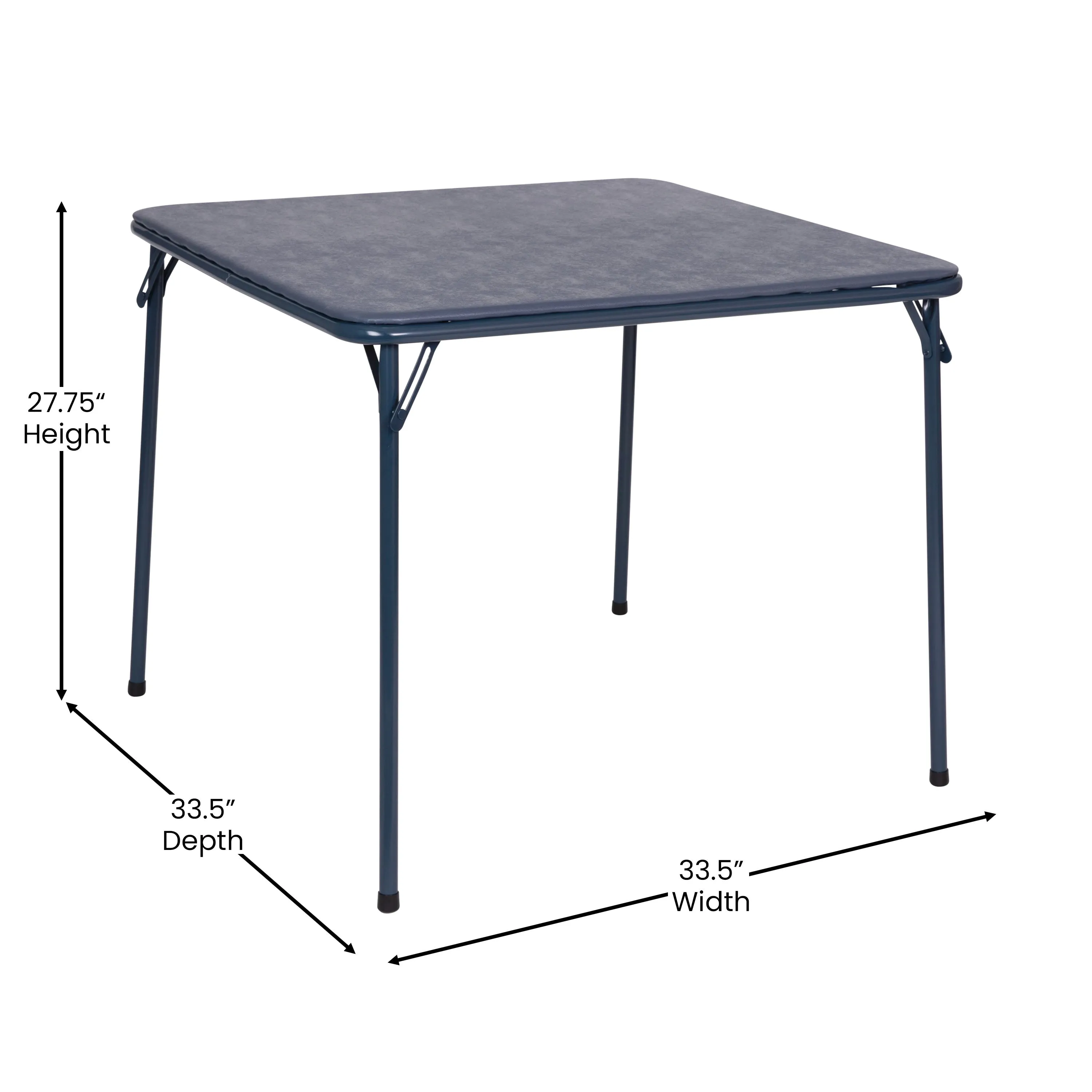 5 Piece Folding Card Table and Chair Set