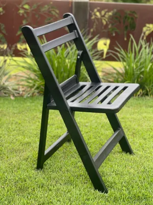 52  BULK - Slatted Black Americana - Resin/Plastic
