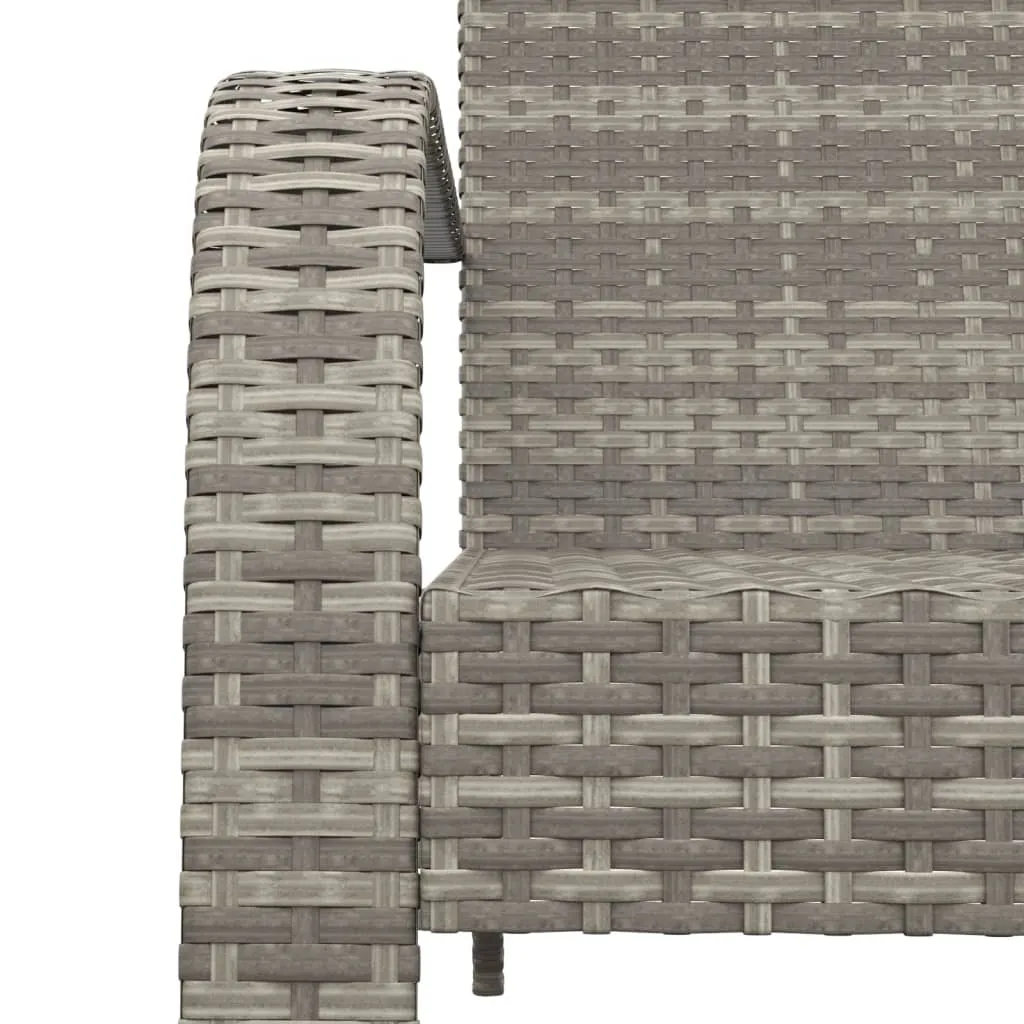 Adirondack Chair Lounge Patio Lawn Chair Outdoor Seating Poly Rattan