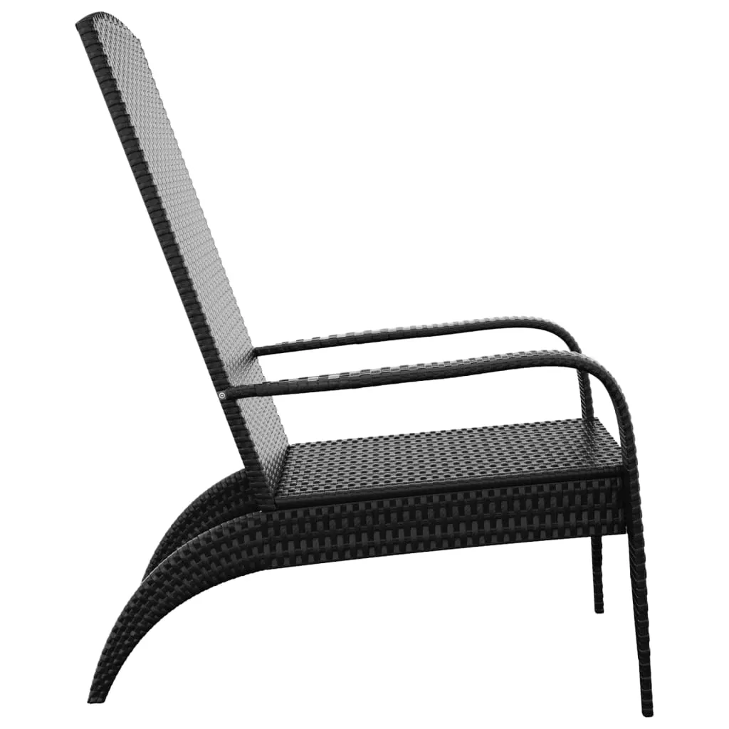 Adirondack Chair Lounge Patio Lawn Chair Outdoor Seating Poly Rattan