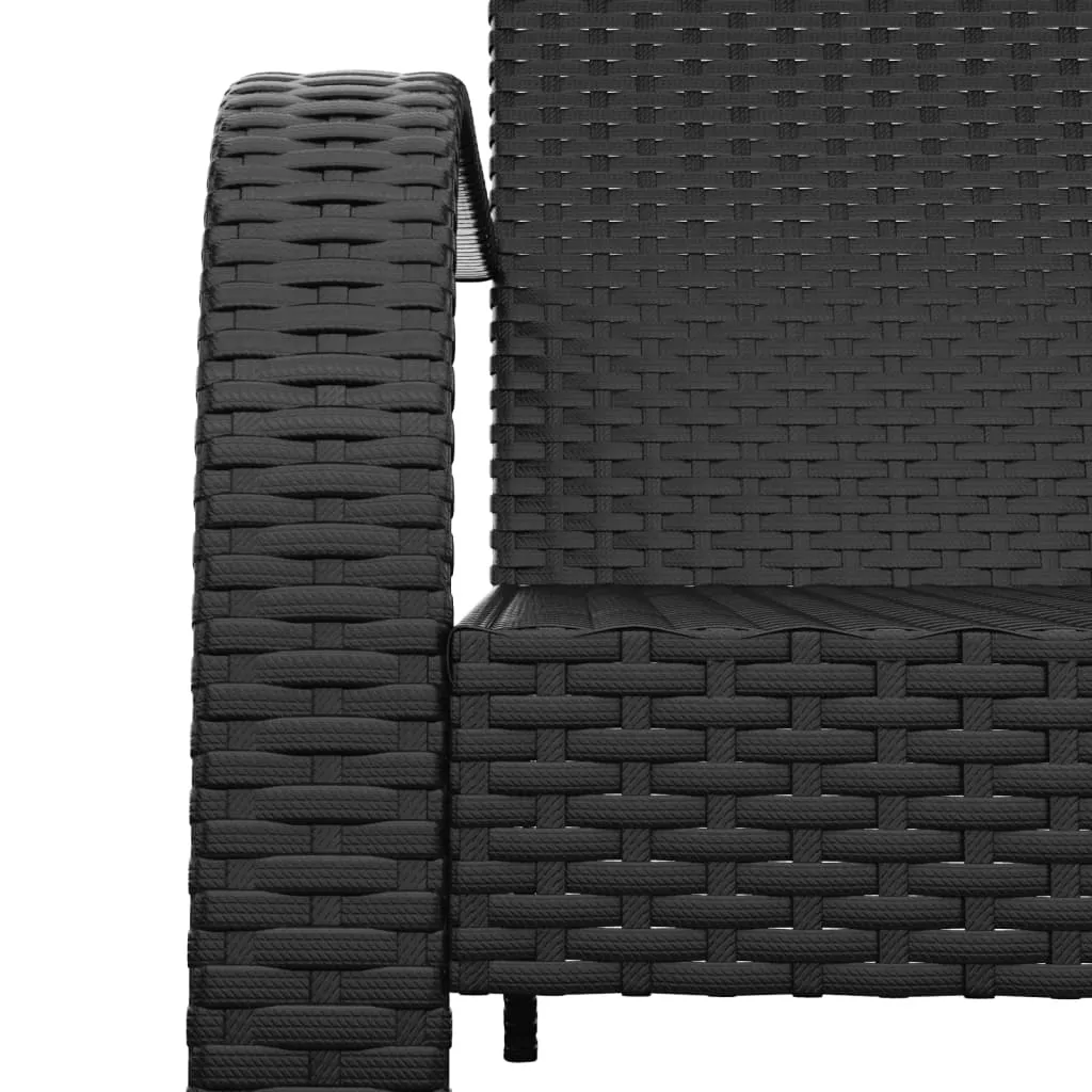 Adirondack Chair Lounge Patio Lawn Chair Outdoor Seating Poly Rattan