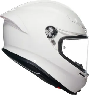 AGV K6 S Motorcycle Helmet - White - XX-Large