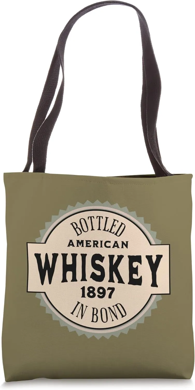 American Whiskey Bottled In Bond Tote Bag