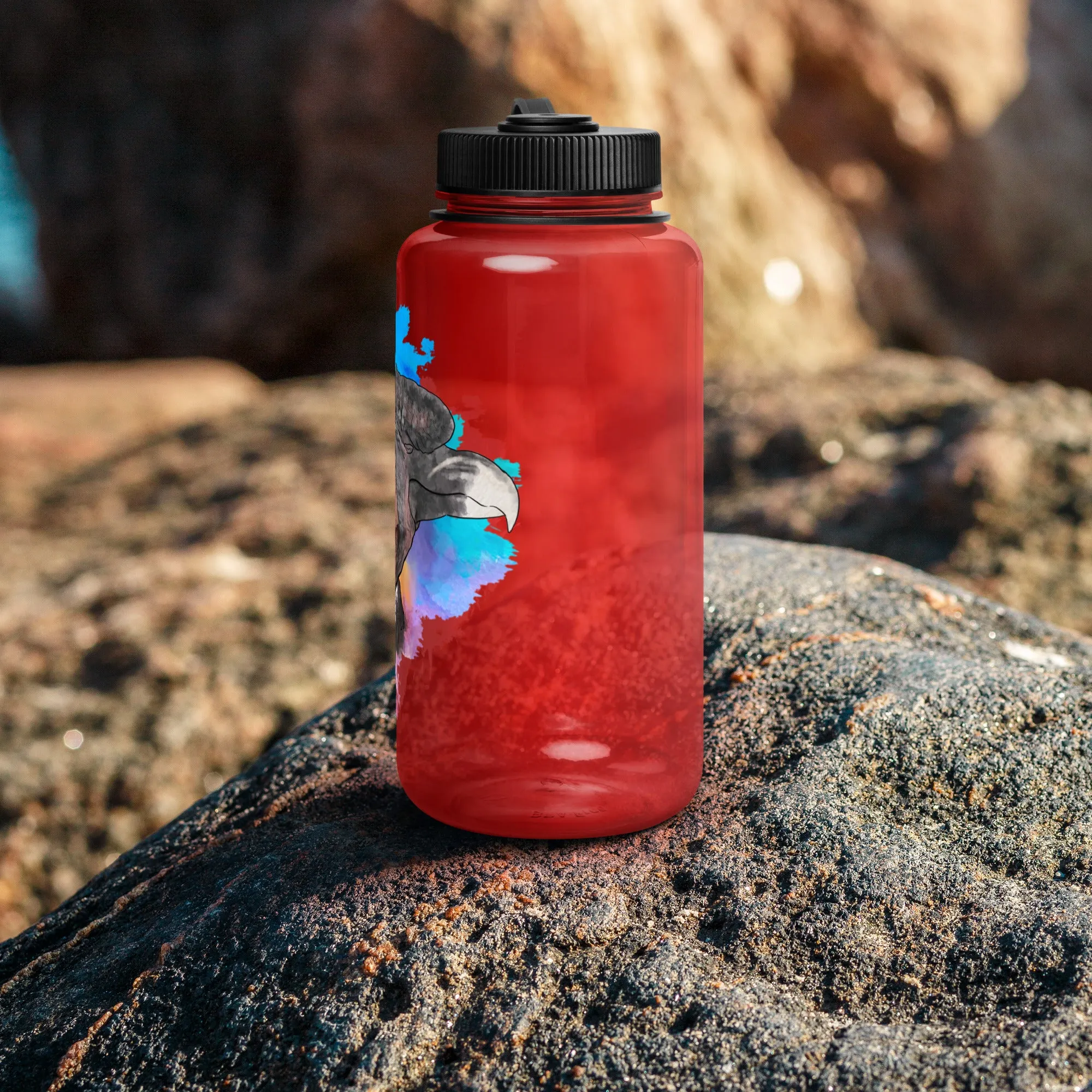 Andean Condor Wide mouth plastic water bottle