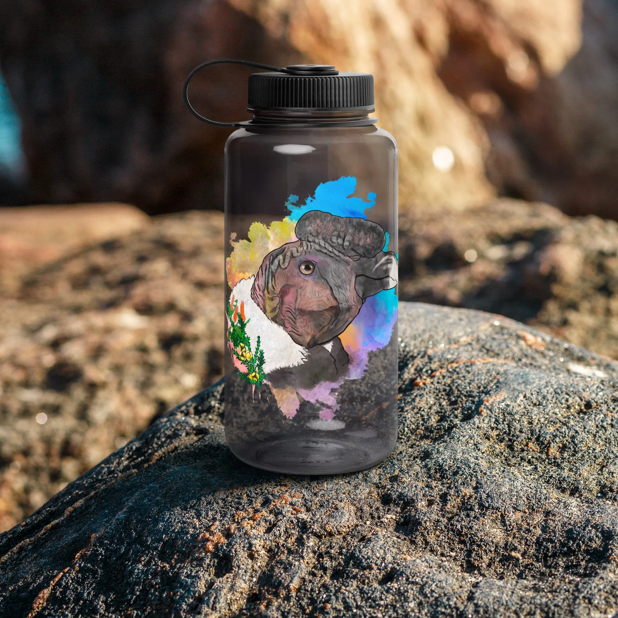Andean Condor Wide mouth plastic water bottle
