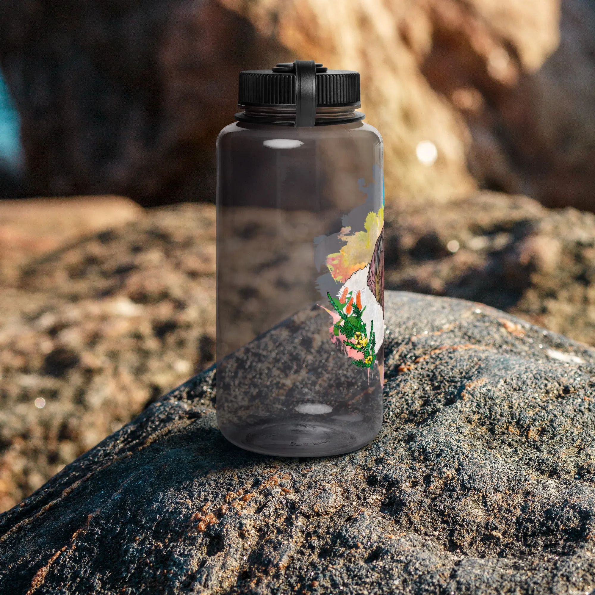 Andean Condor Wide mouth plastic water bottle