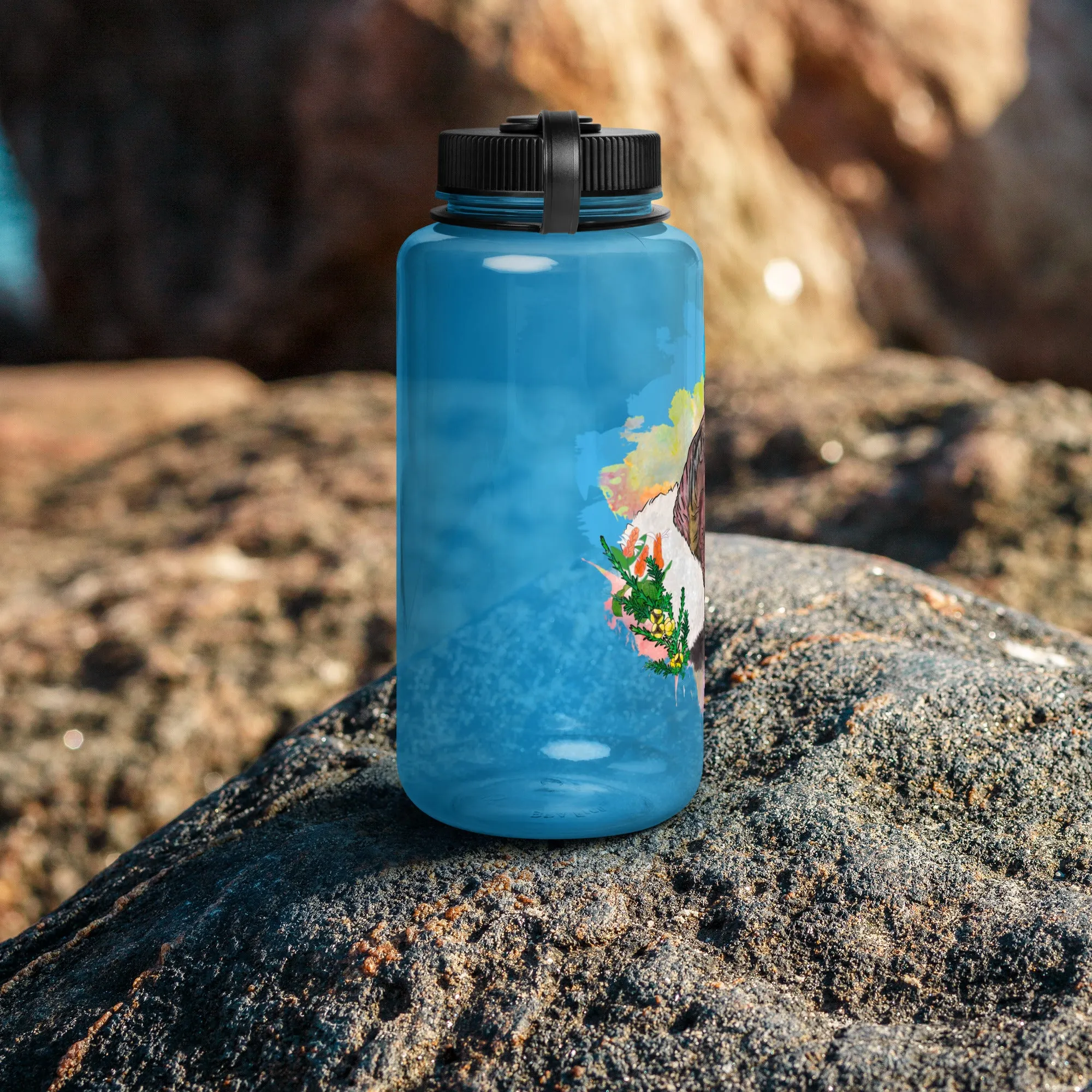 Andean Condor Wide mouth plastic water bottle