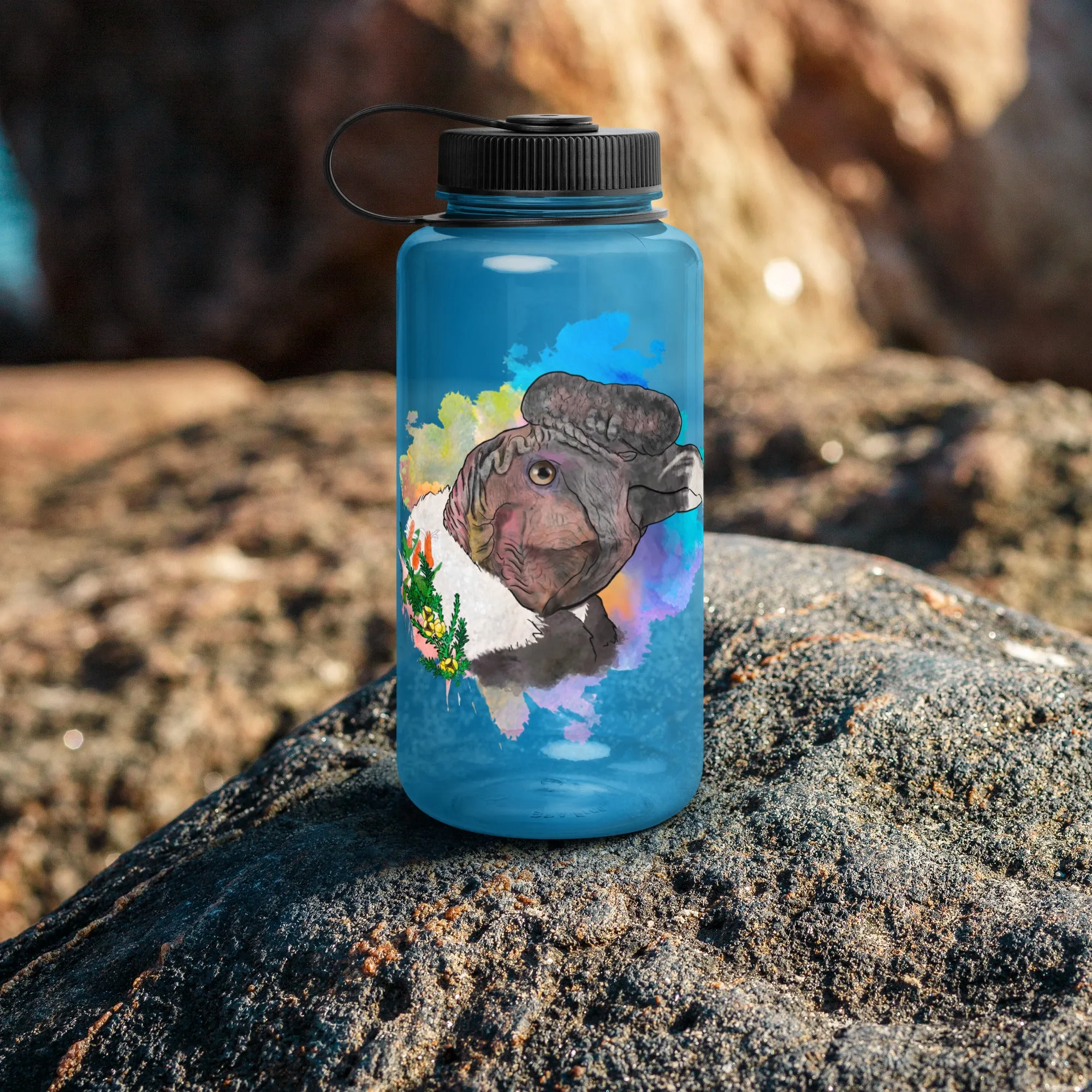 Andean Condor Wide mouth plastic water bottle