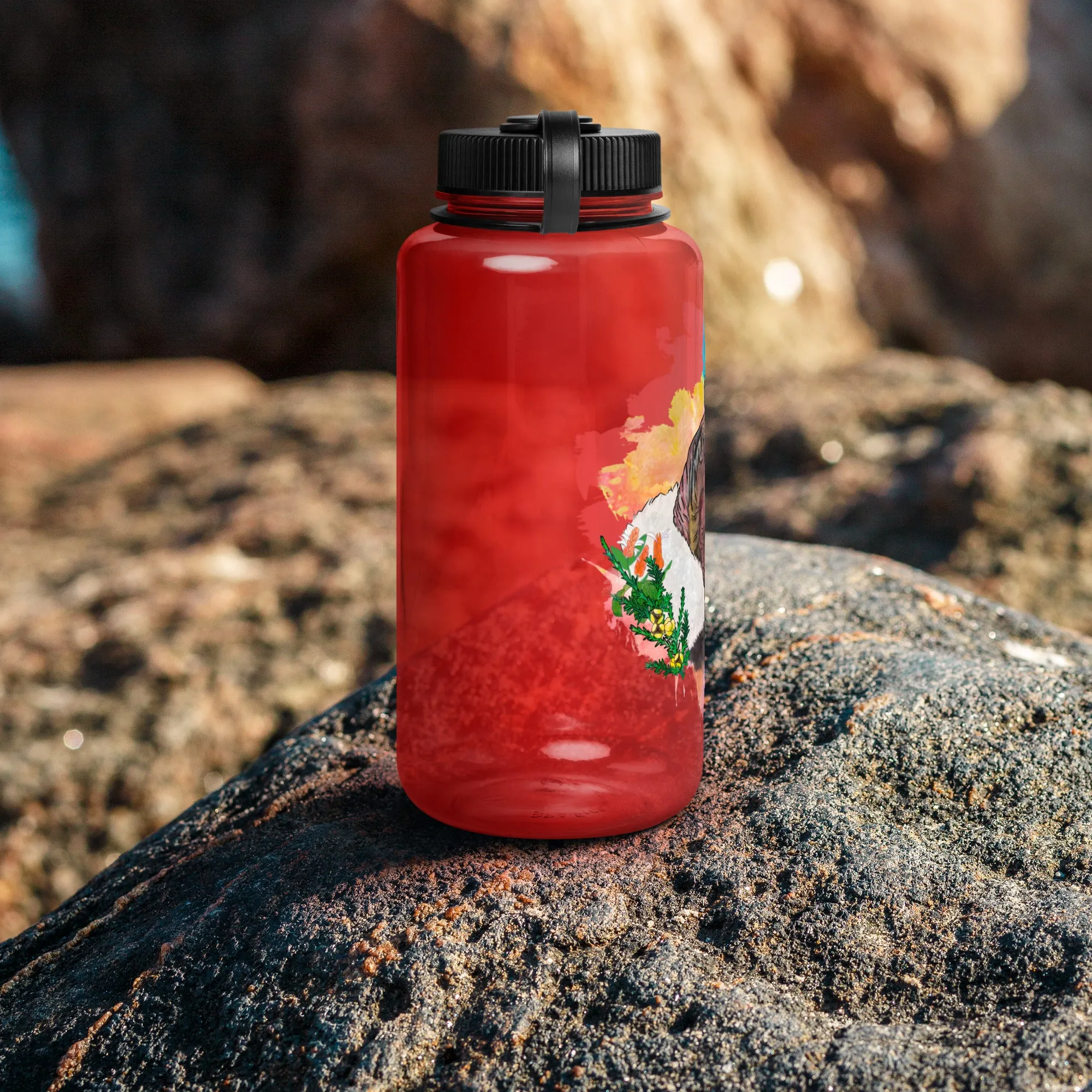 Andean Condor Wide mouth plastic water bottle