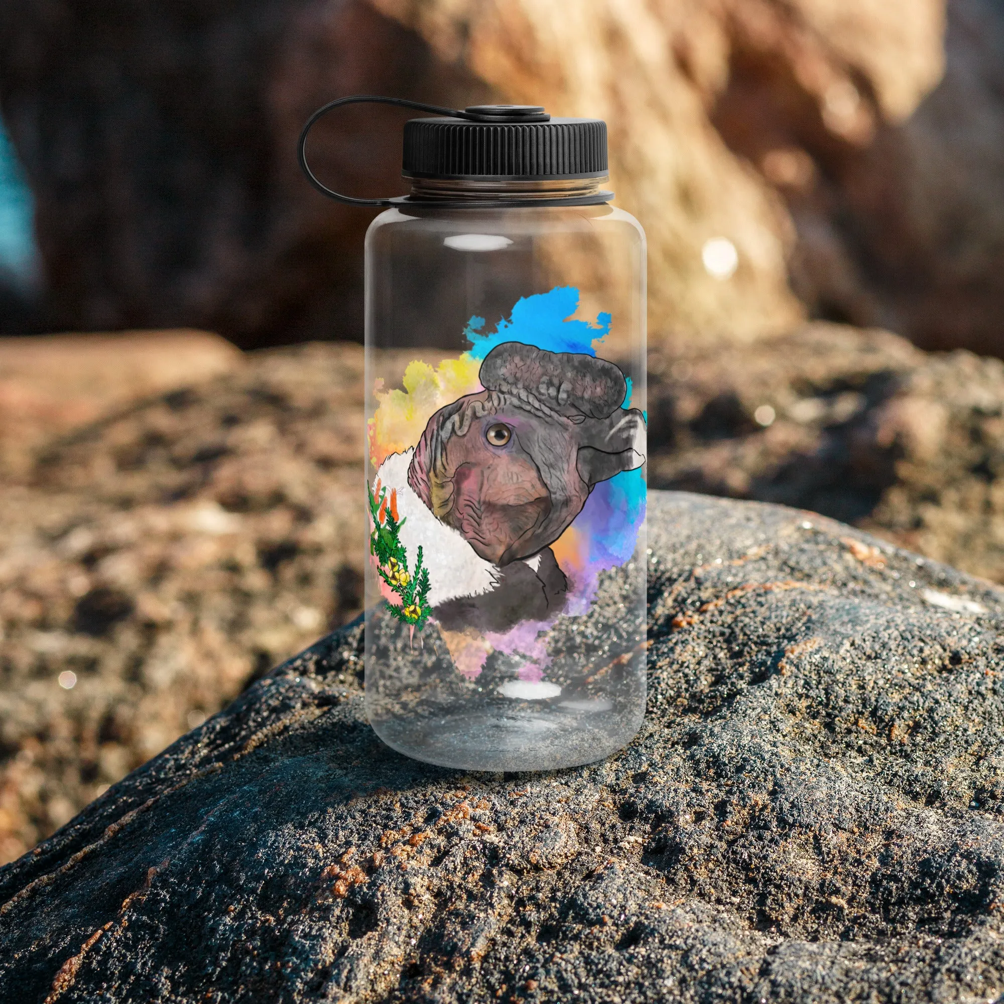 Andean Condor Wide mouth plastic water bottle
