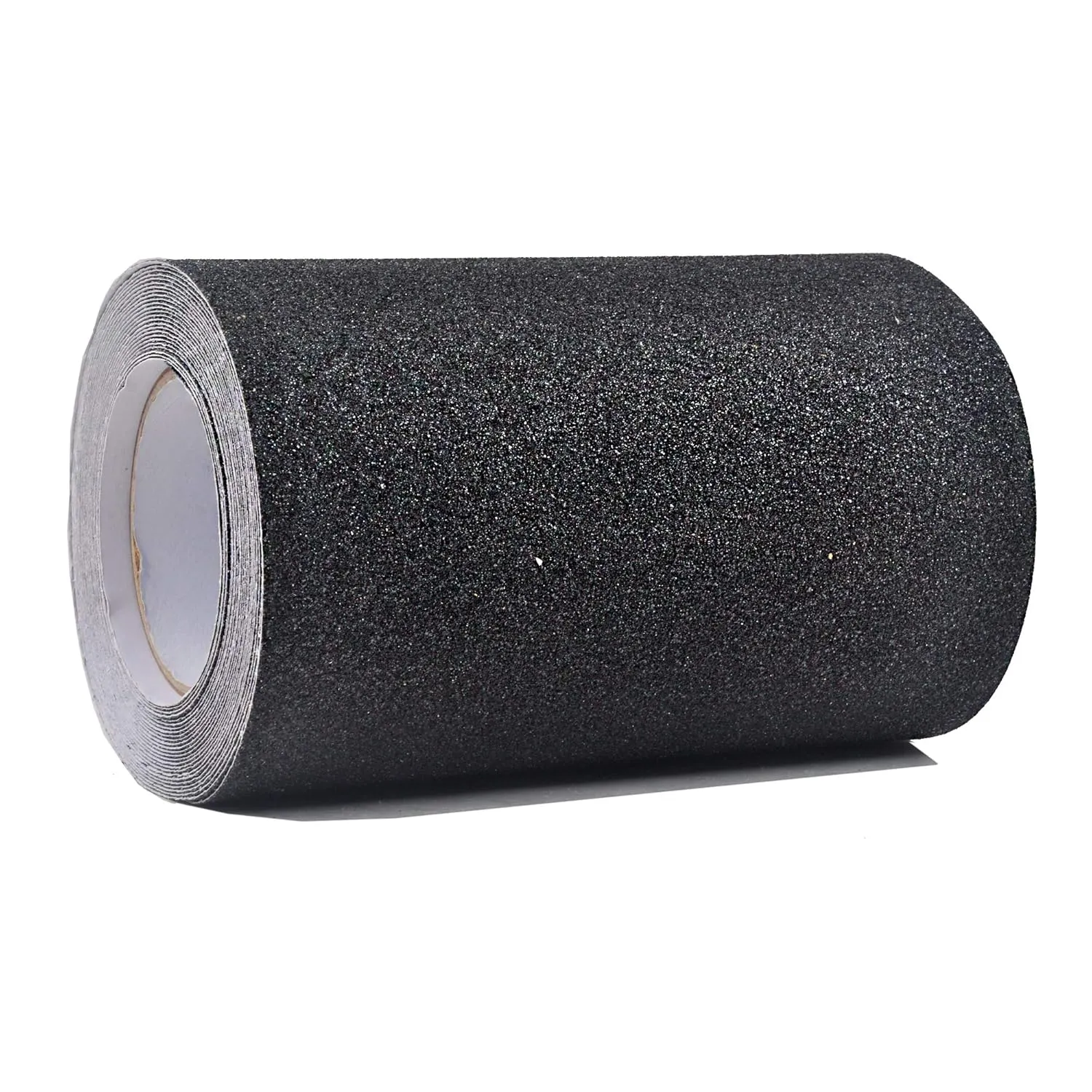 Anti Slip Traction Tape, 8" × 30 Feet, Longer and Wider, 80 Grit Friction Tape, Skateboard Grip Tape, Strong Abrasive Adhesive Stair Treads Non Slip for Outdoor, Indoor (Black)