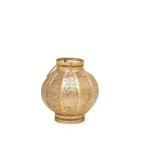 Arhaan Etched Lantern | Hanging Candle Stand