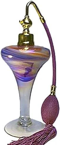 Art Empty Perfume Cologne Refillable Glass Bottle Bulb Atomizer Sprayer
