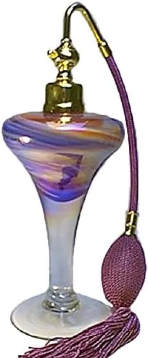 Art Empty Perfume Cologne Refillable Glass Bottle Bulb Atomizer Sprayer