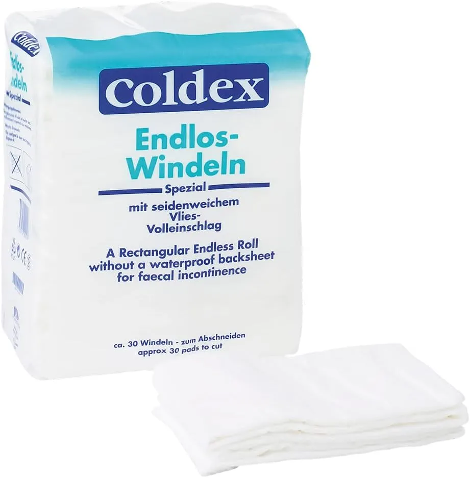 Attends Coldex Insert Pads - Additional Absorbency faecal smearing (1 Pack of 56)