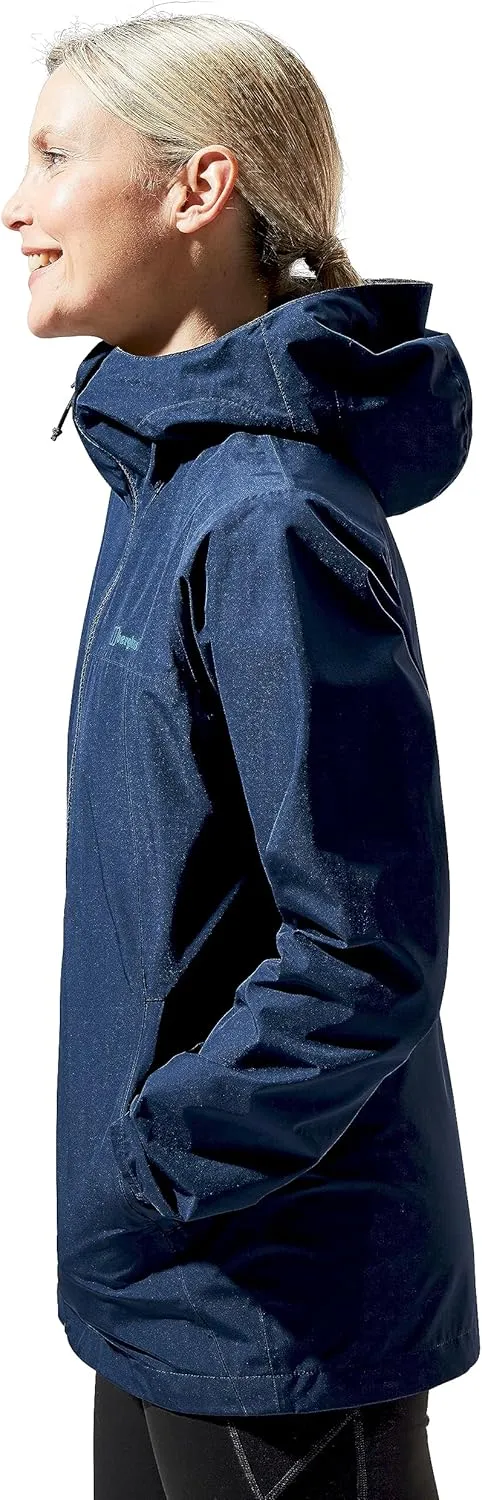 Berghaus Women's Rain Jacket Waterproof Hydroshell