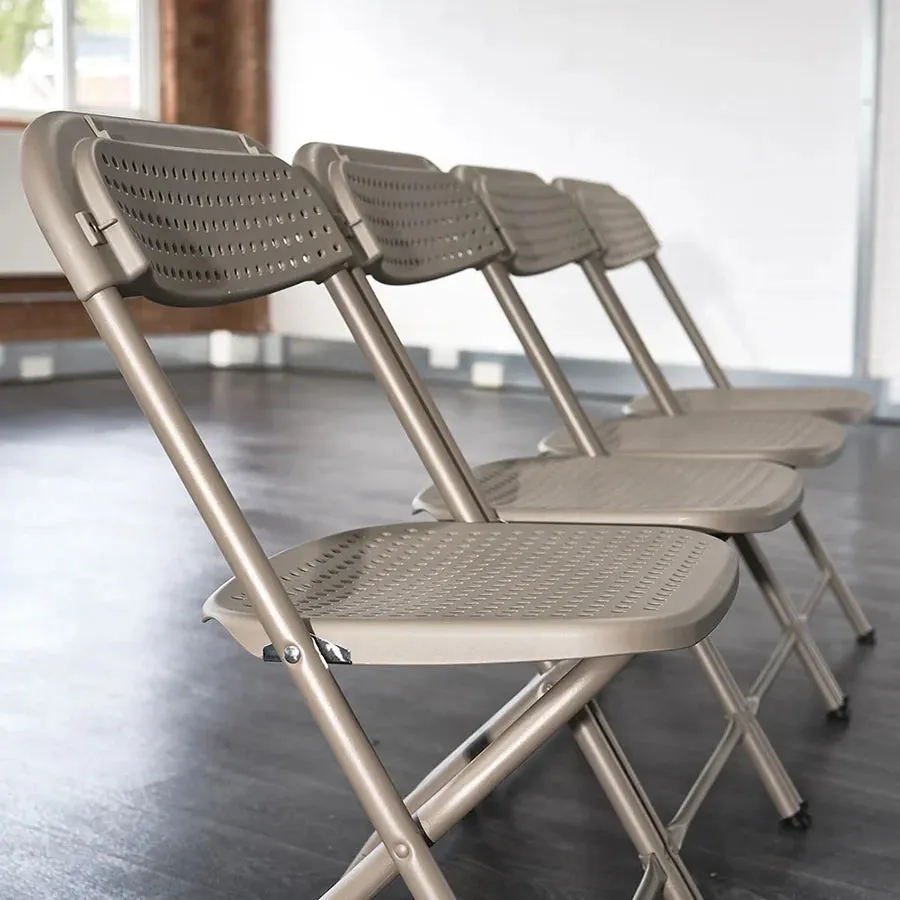 BigClassic x50 Folding Chairs & Trolley Bundle