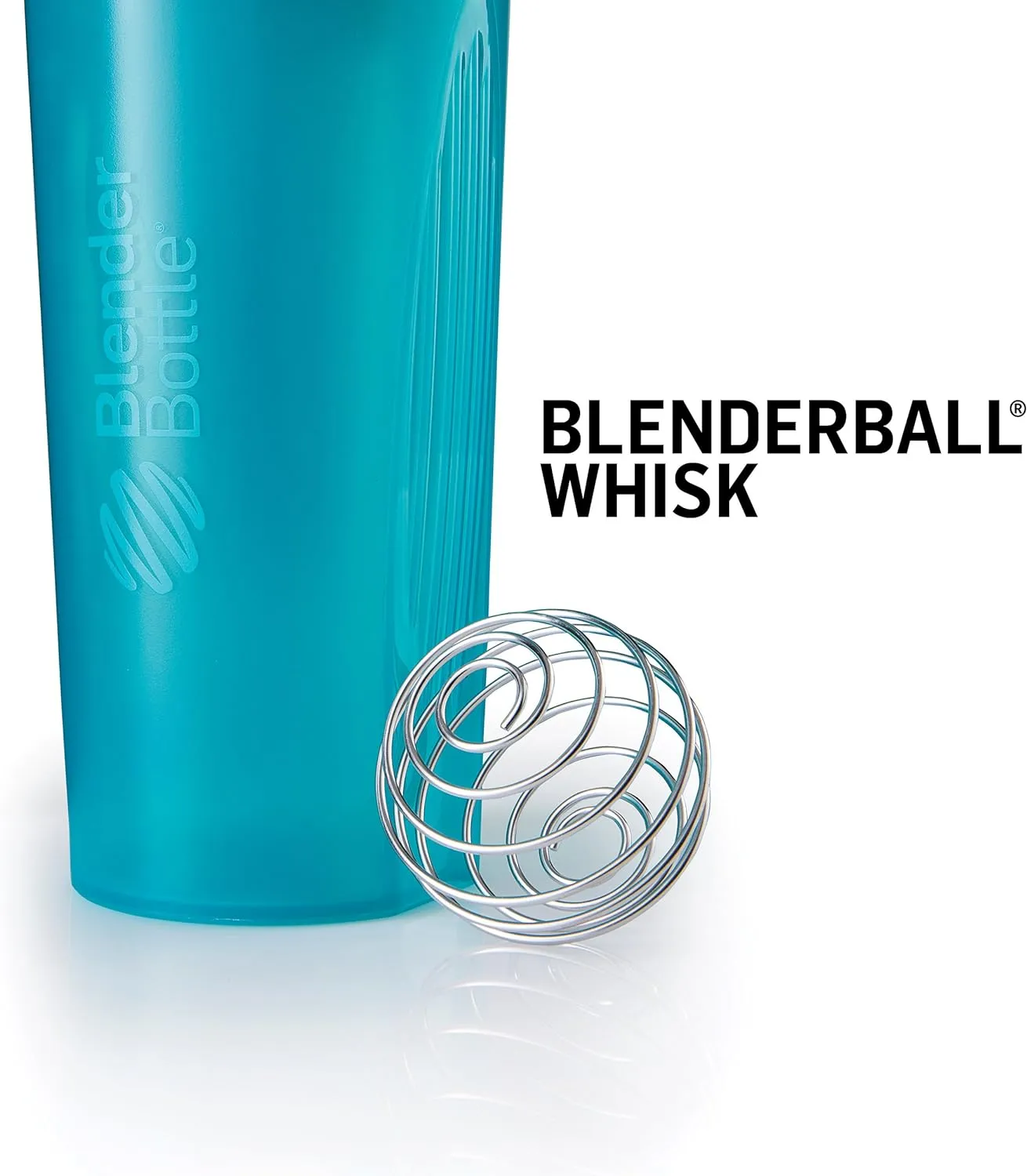 BlenderBottle Classic Shaker Bottle Perfect for Protein Shakes and Pre Workout, All Pink and Coral, 28-Ounce (Pack of 2)