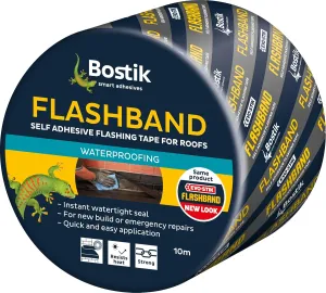 Bostik 339065-STX (Evo-stik) Roll Grey Flashband 150mm X 10m 210004