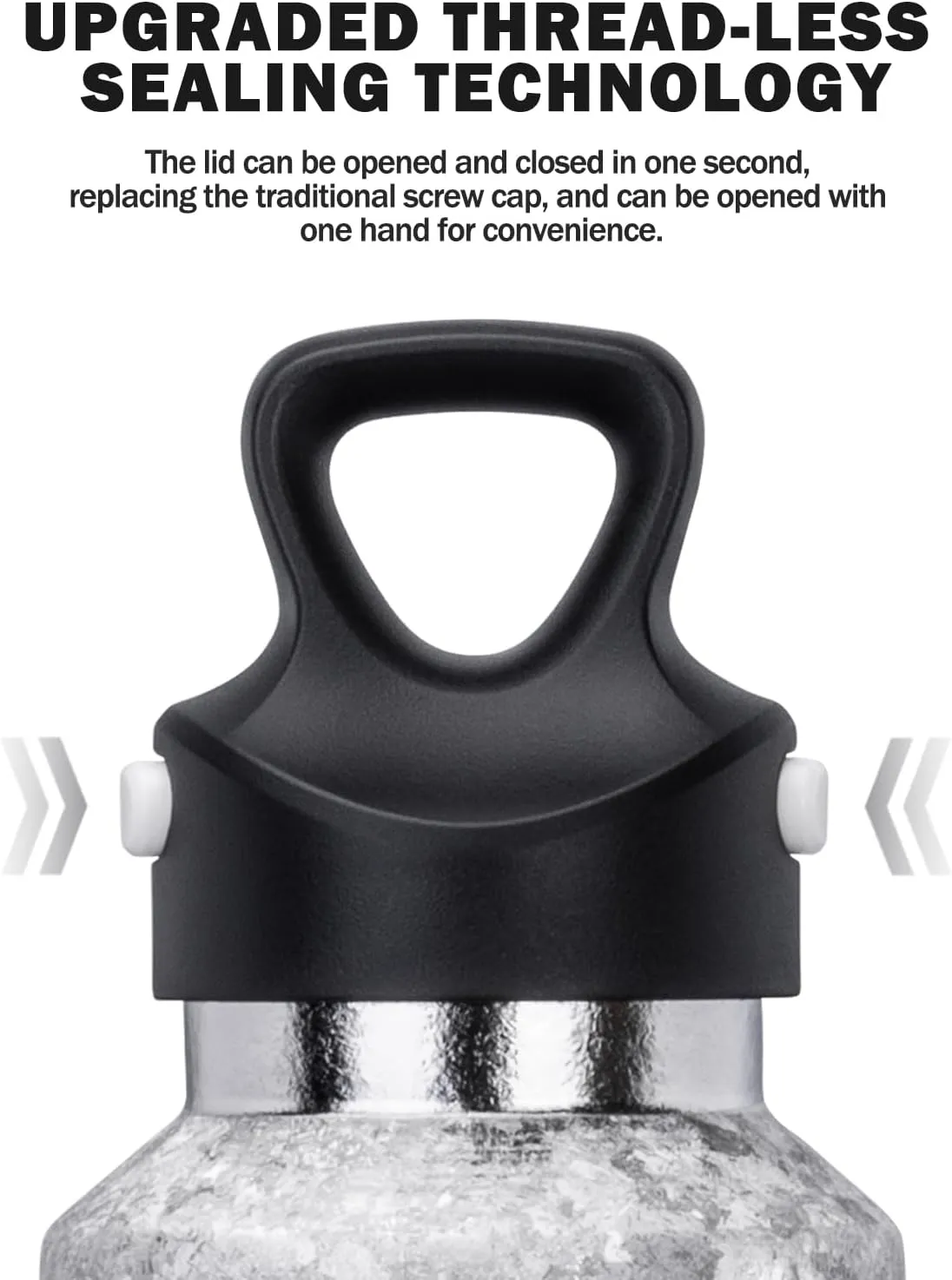 Boundless Voyage Titanium Vacuum Water Bottle Double-Walled Insulated Cup Lightweight and Leak-Proof Travel Outdoor Office School Sport Bottle (600ml green)
