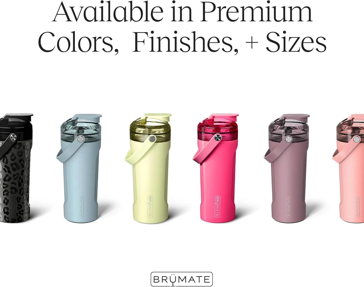 BrMate MultiShaker Blender Bottle | 100% Leakproof Insulated Stainless Steel Shaker | Protein & Pre Workout Bottle for the Gym | 26oz (Dune)