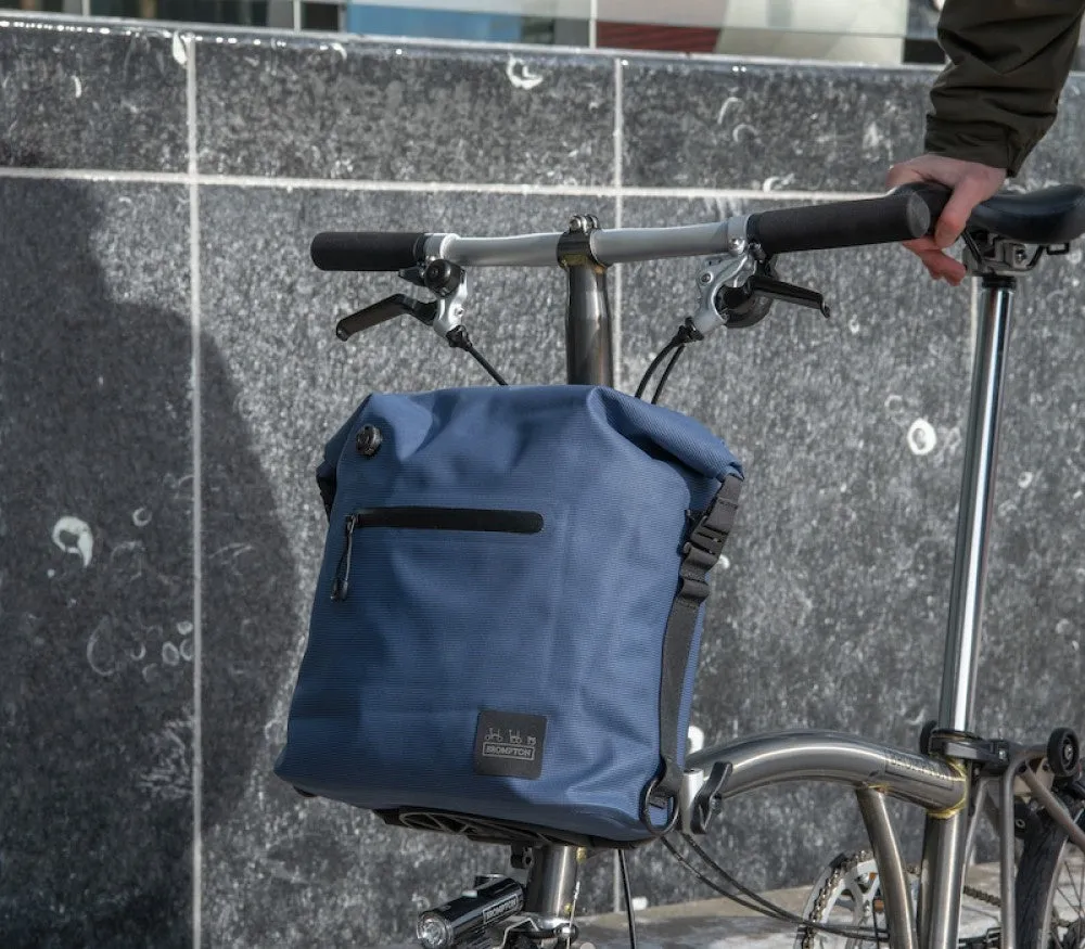 Brompton Borough Waterproof Bag in Navy