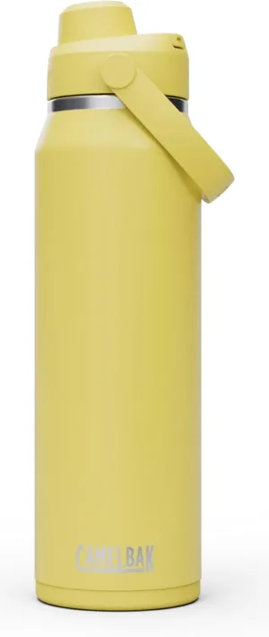 CamelBak Thrive Chug Water Bottle 32oz - Insulated Stainless Steel, Yellow Bloom