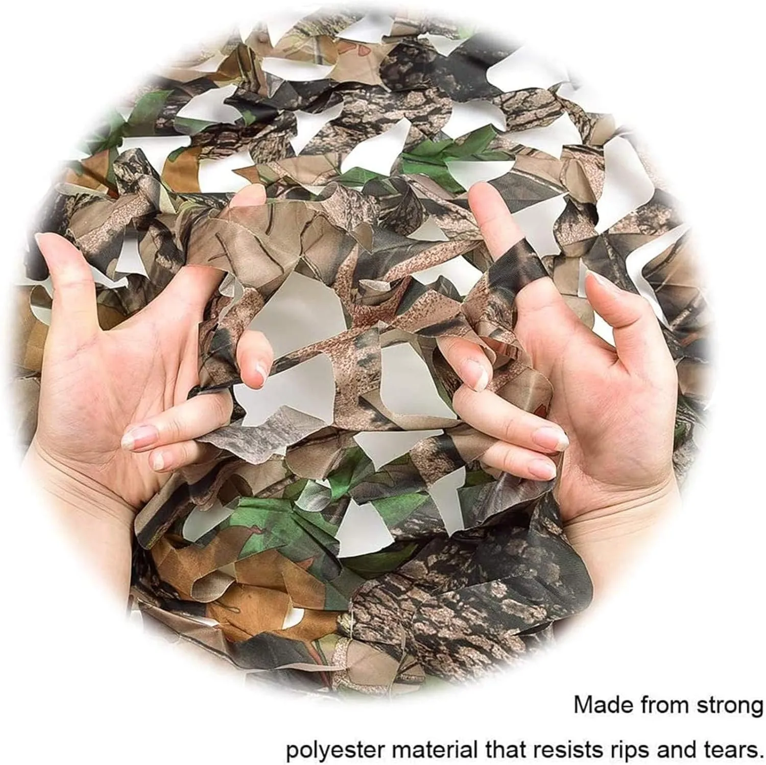 Camo Netting, Camouflage Netting, Hunting Blind Camo Net, Army Party Decorations, Sunshade Fence Nets, Lightweight, Bulk Roll, Mesh, Great for Camping, Shooting, Photograph, Car Cover, Outdoor