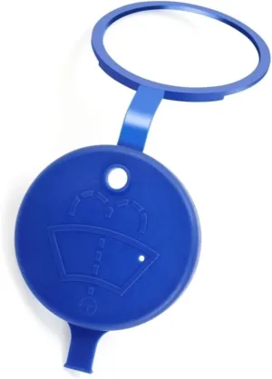 Car Washer Bottle Cap Compatible with for Focus 2 3 1 for Fiesta for Mondeo for MK4 Car Parts Windshield Wiper Washer Fluid Reservoir Cover Water Tank Bottle Lid Cap