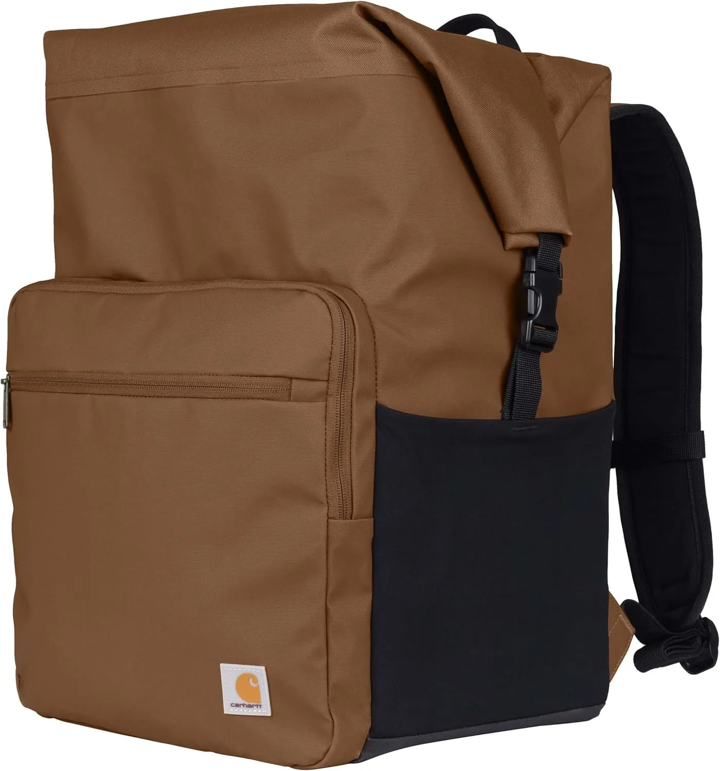 Carhartt Thick Foam Fully Insulated Cold Front Coolers, Premium Ice Retention, Durable Water Resistant Material W/Front Zippered Pocket