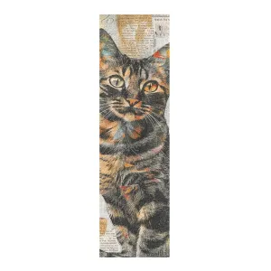 Cat Artistic Graffiti Butterfly Retro Skateboard Grip Tape roll Waterproof Grip Tape for Scooter 33×9 Inch Papel de lija para patinetas