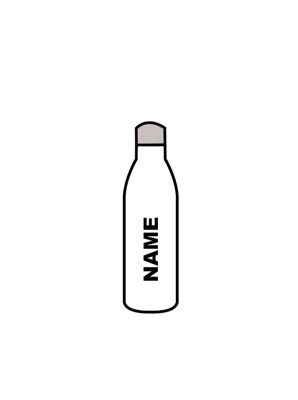 CENTRE STAGE - WATER BOTTLE WHITE (IN-STOCK)