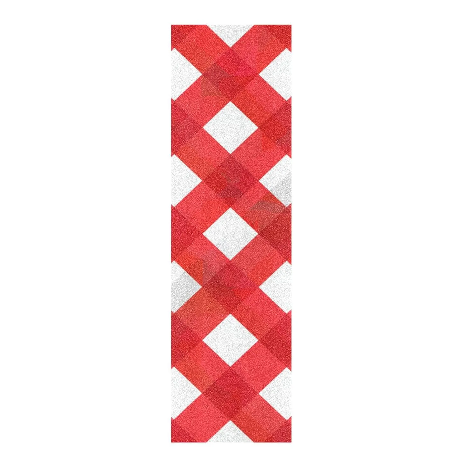 Checkered Plaid Red Grip Tape roll for Skateboards Waterproof Fusion Grip Tape for Scooters 33×9 Inch Cinta de agarre para Skate