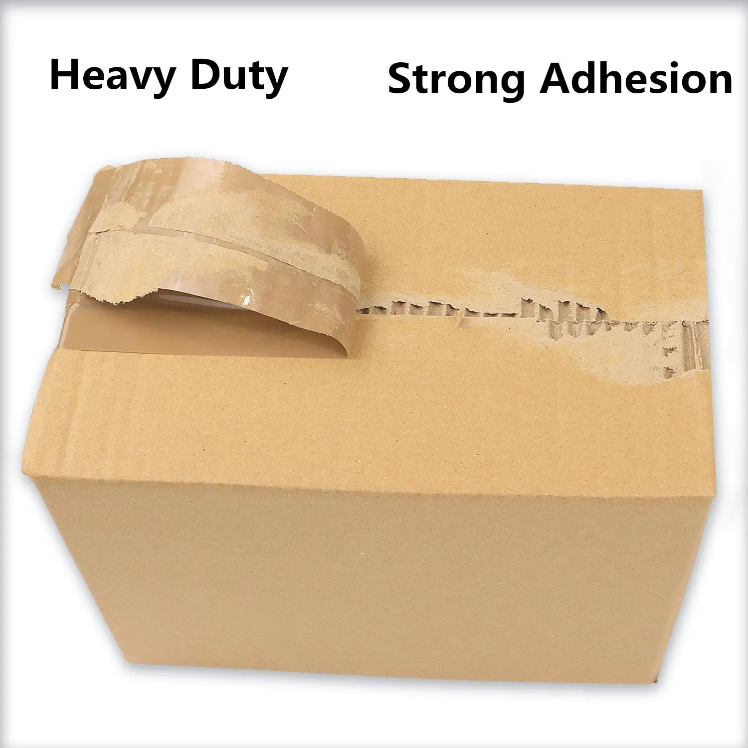 CHUANGSEED 6-Pack Clear Packing Tape with Dispenser -2.7mil x 1.88" x 55Y Heavy Duty Packing Tape for Moving Boxes-Moving Tape Strong Adhesive Packaging Tape