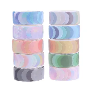 Ciieeo 10 Roll Handbag Decorative Stickers Tape Rolls for DIY Washi Tape Decor Easy Adhesion Removal